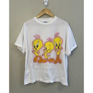 Tweety Bird Vintage Single Stitch Warner Brothers 1994 Flirts Size Large